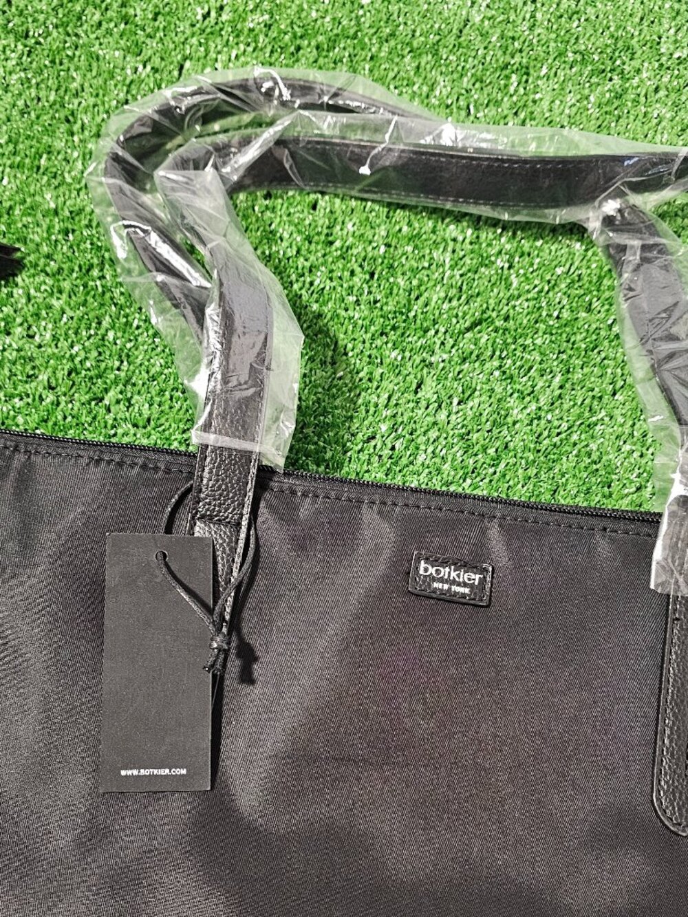 NEW Botkier Black Nylon Shoulder Tote Bag - Picture 8 of 9
